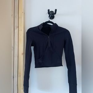 Lululemon running crop long sleeve